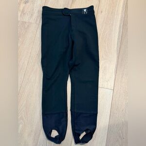 Vintage Black Raven Schoeller Stirrup Ski Pants
